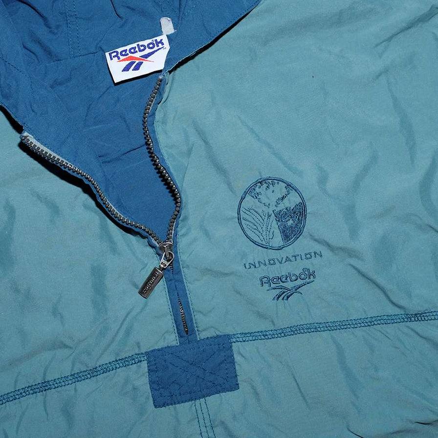 Vintage Reebok Hooded Windbreaker XLarge
