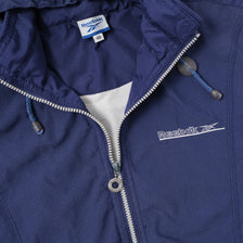 Vintage Reebok Hooded Track Jacket Large