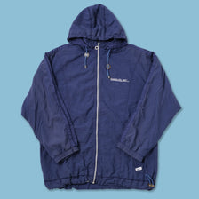 Vintage Reebok Hooded Track Jacket Large