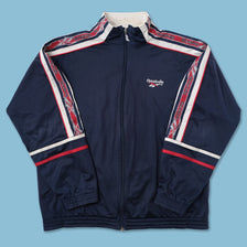 Vintage Reebok Tape Track Jacket Medium