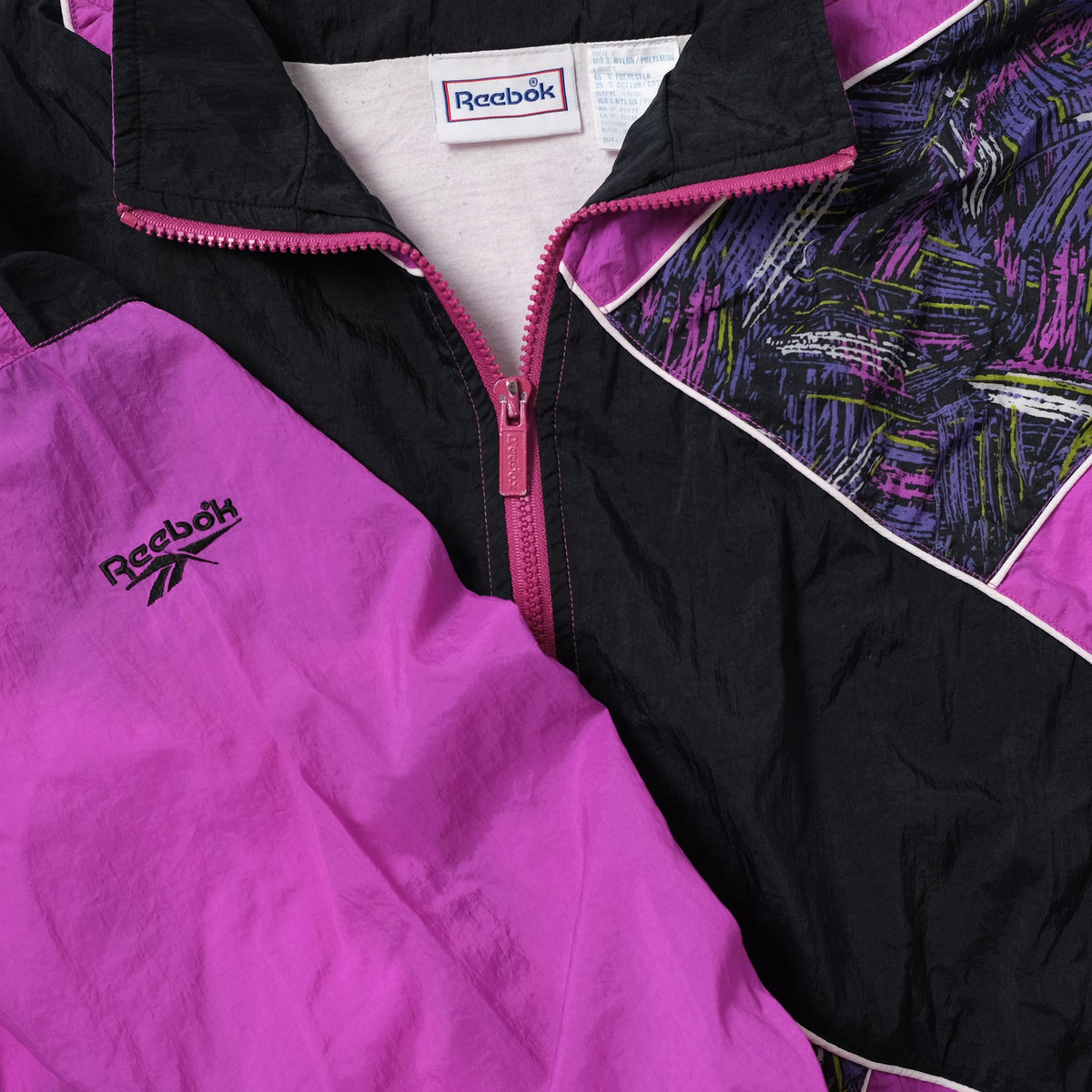Vintage Reebok Track Jacket Small kaufen – Double Double Vintage