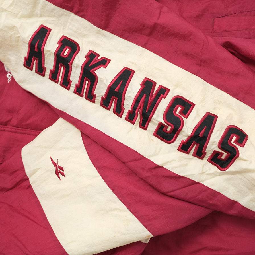 Vintage Reebok Arkansas Padded Jacket XXL