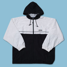 Vintage Reebok Hooded Track Jacket Large