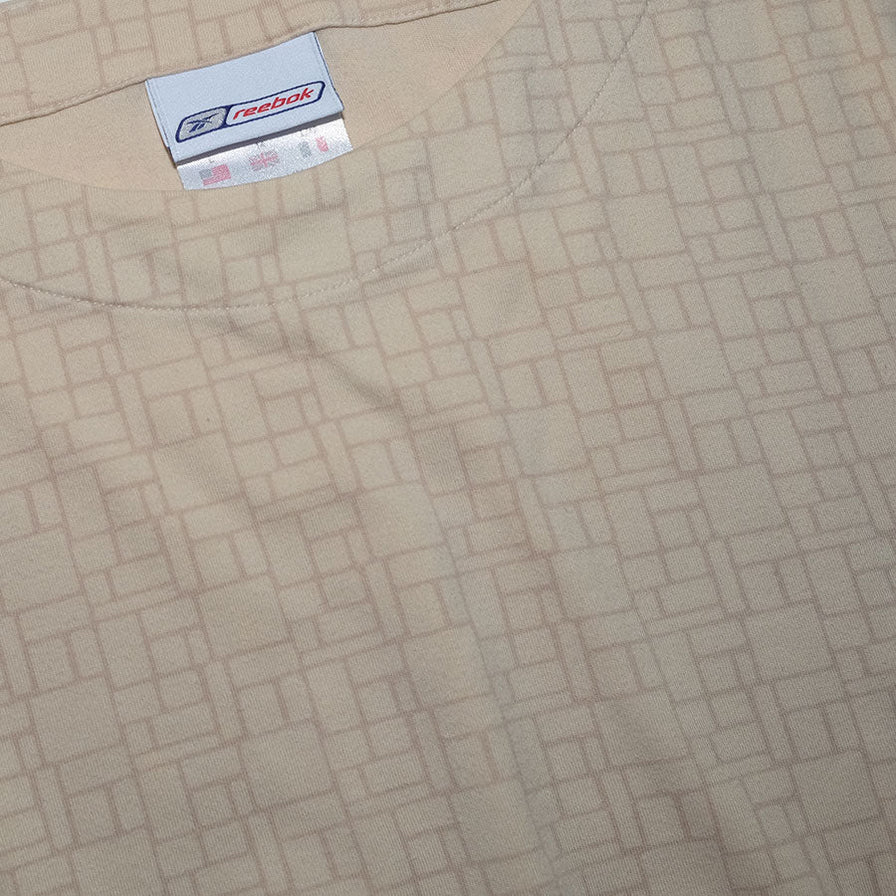 Vintage Reebok Pattern T-Shirt Large - Double Double Vintage