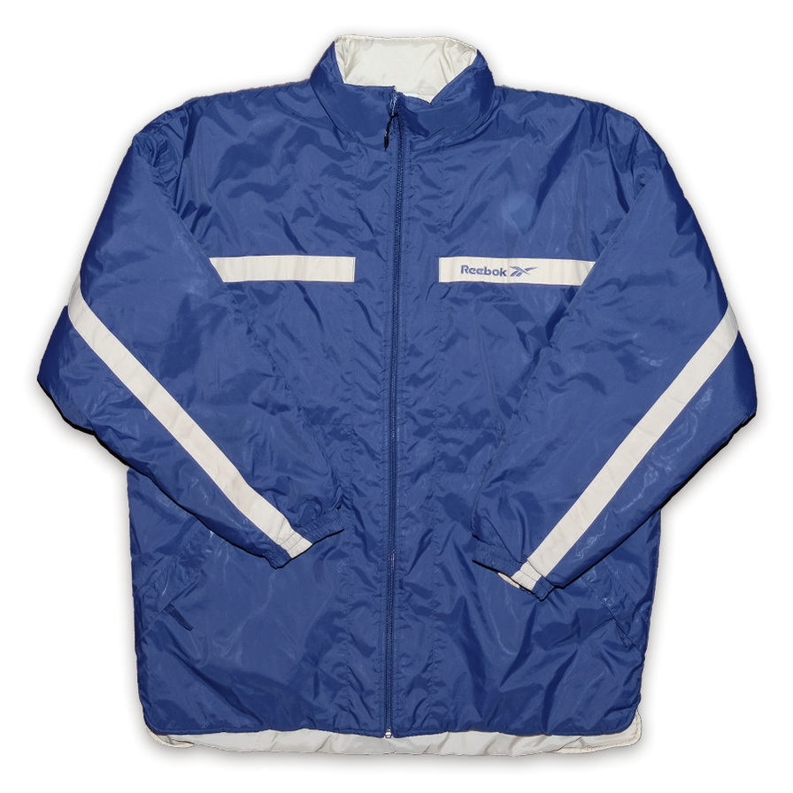 Vintage Reebok Puffer Jacket Large / XLarge - Double Double Vintage