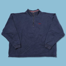 Vintage Reebok Q-Zip Sweater XLarge
