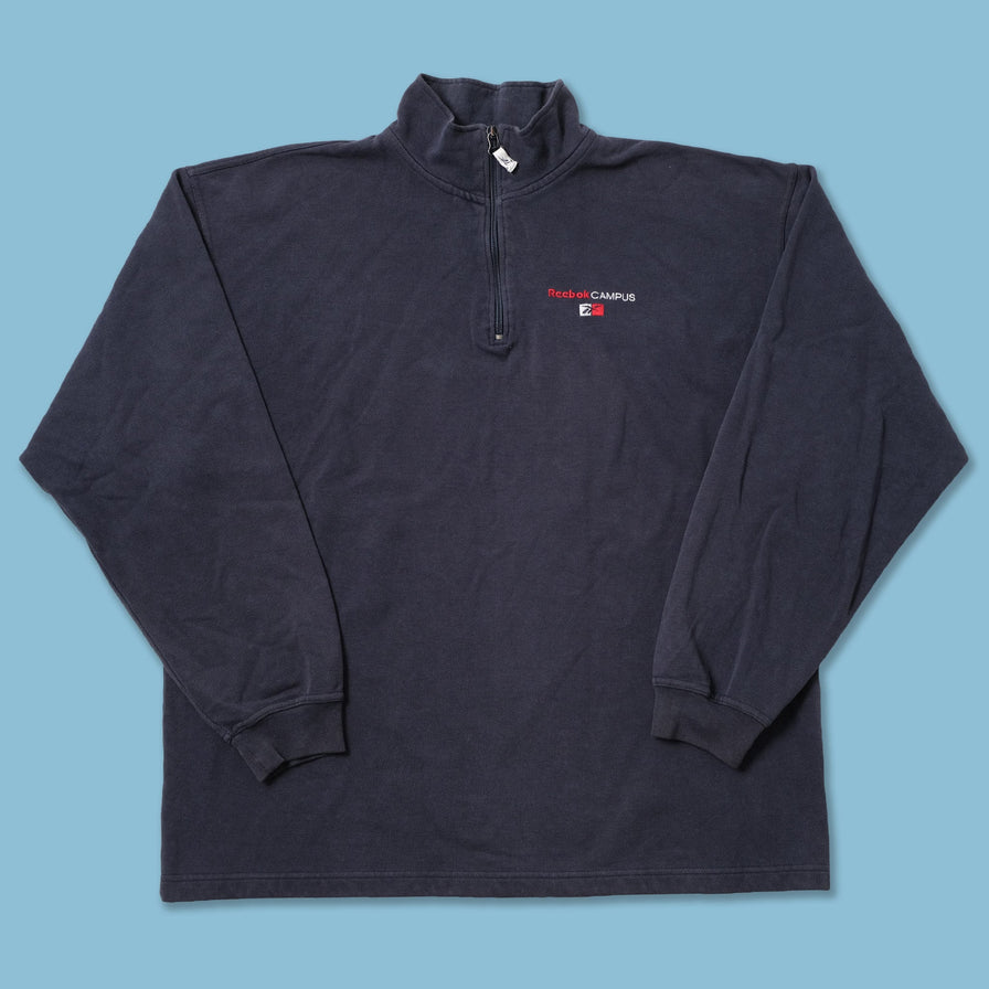 Vintage Reebok Q-Zip Sweater XLarge