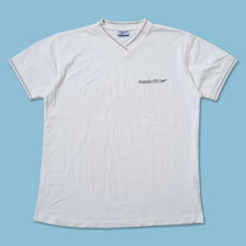 Vintage Reebok V-Neck T-Shirt Large