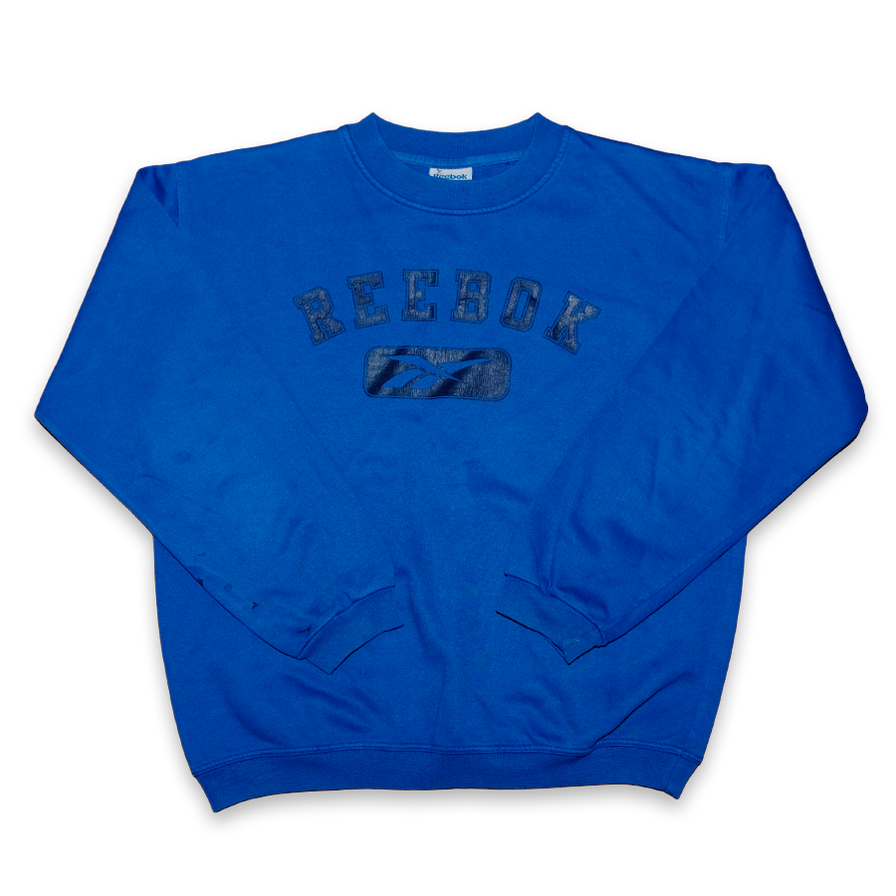 Vintage Reebok Women Logo Sweatshirt Large - Double Double Vintage