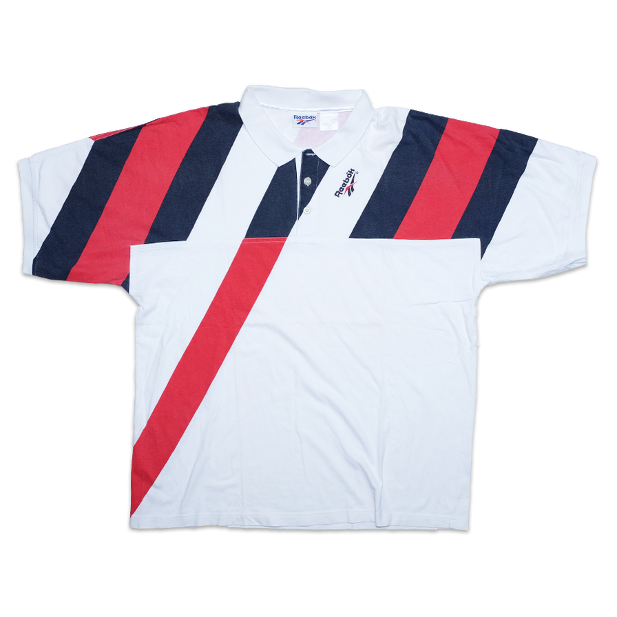 Vintage Reebok Tennis Polo XLarge - Double Double Vintage