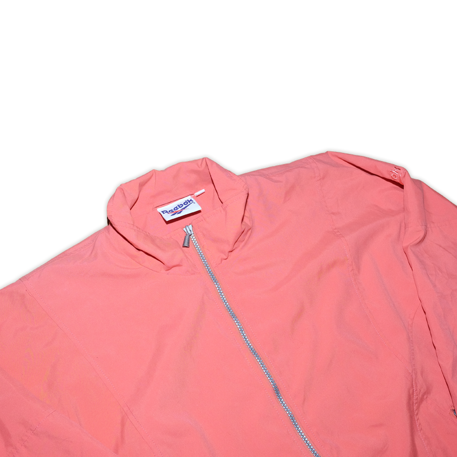 Vintage Reebok Peach Trackjacket Large / XLarge - Double Double Vintage