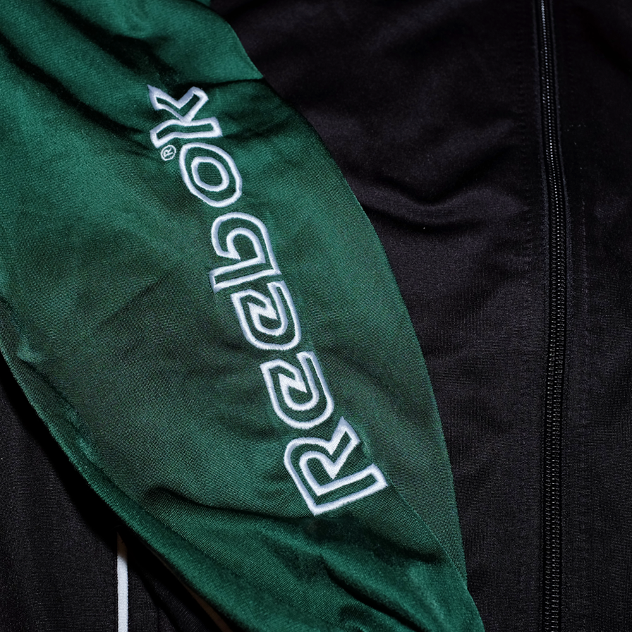 Vintage Reebok Women's Trackjacket Small - Double Double Vintage