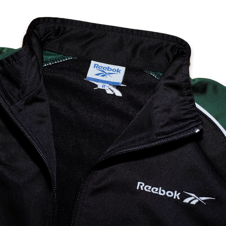 Vintage Reebok Women's Trackjacket Small - Double Double Vintage