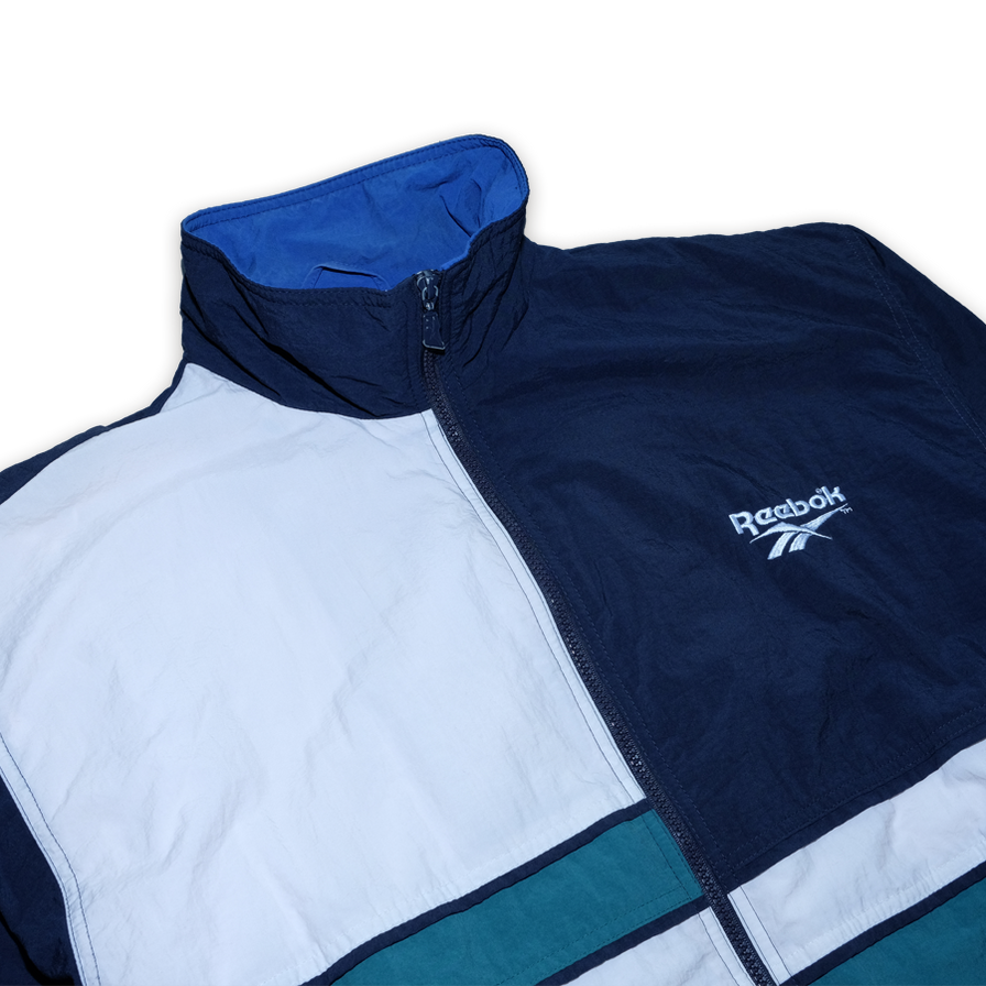 Vintage Reebok Trackjacket Large / XLarge - Double Double Vintage