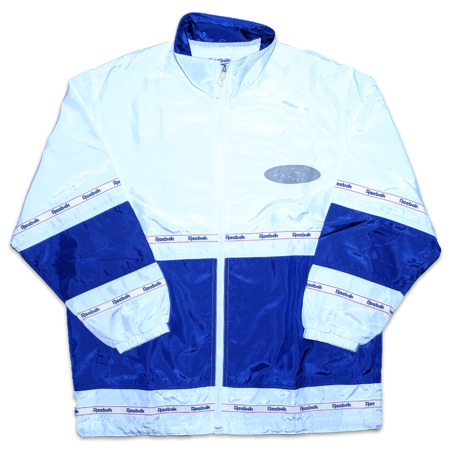 Vintage Reebok Trackjacket Large - Double Double Vintage