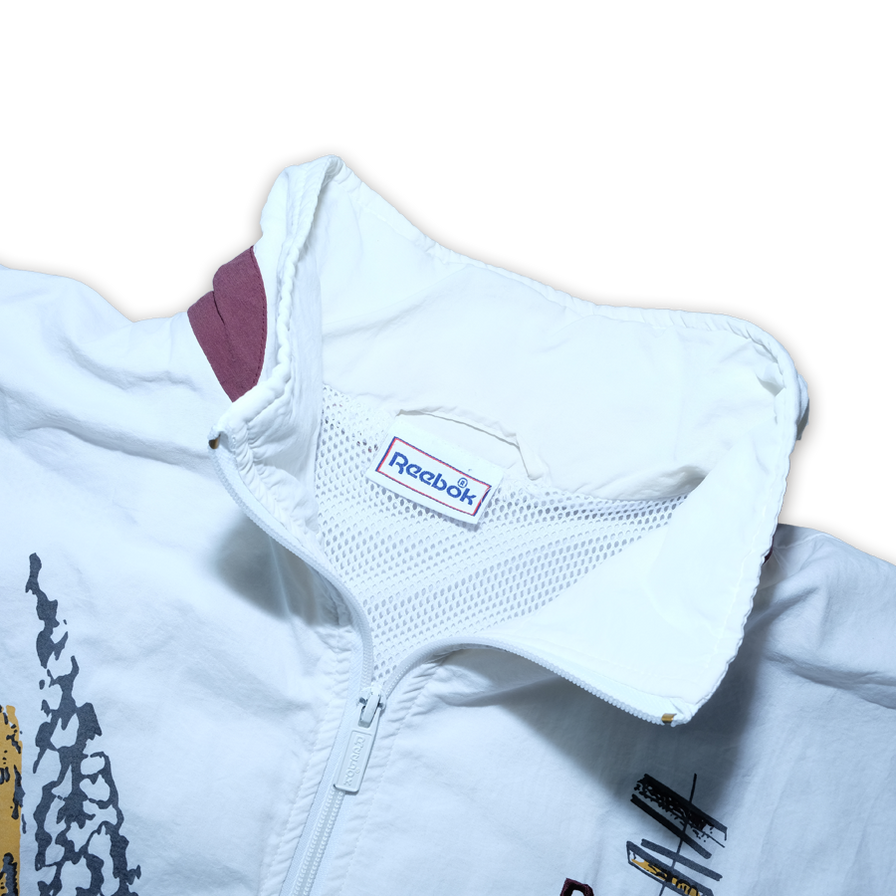 Vintage Reebok Trackjacket Medium - Double Double Vintage