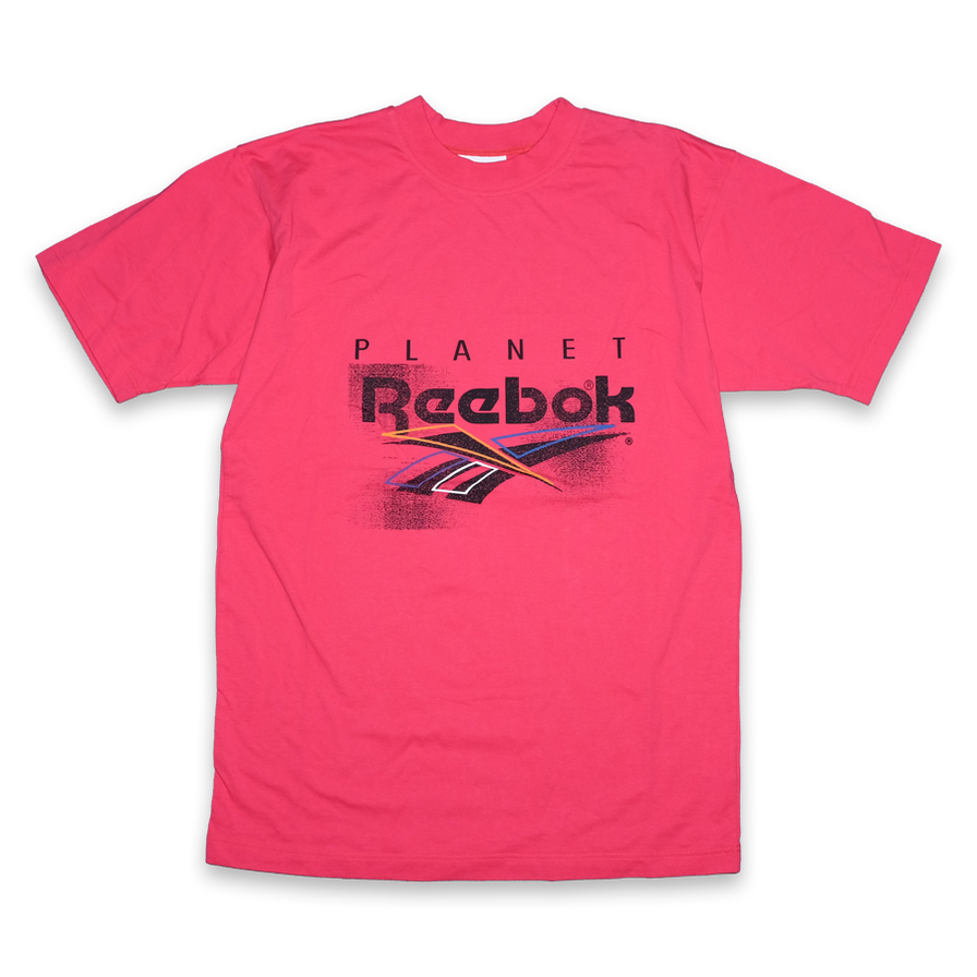 Vintage Planet Reebok T-Shirt Large / XLarge - Double Double Vintage
