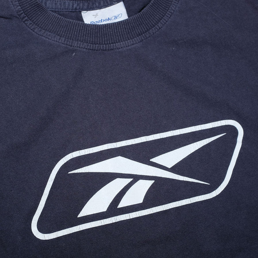 Vintage Reebok Logo T-Shirt Medium - Double Double Vintage