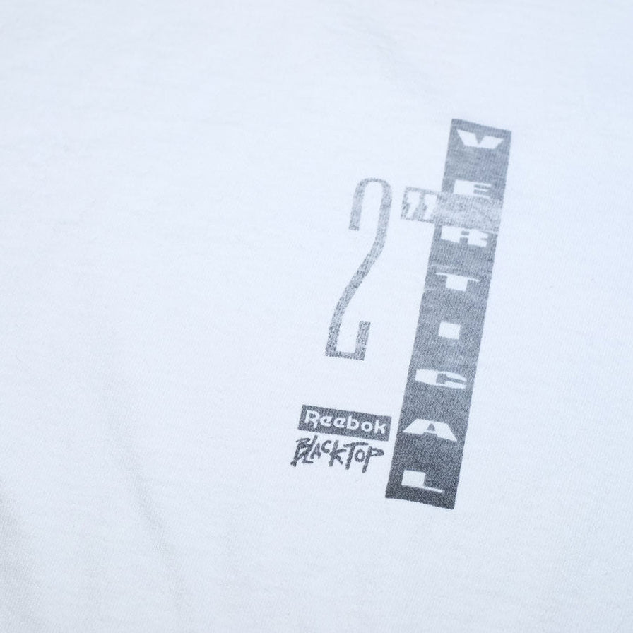 Vintage Reebok Blacktop T-Shirt Large - Double Double Vintage