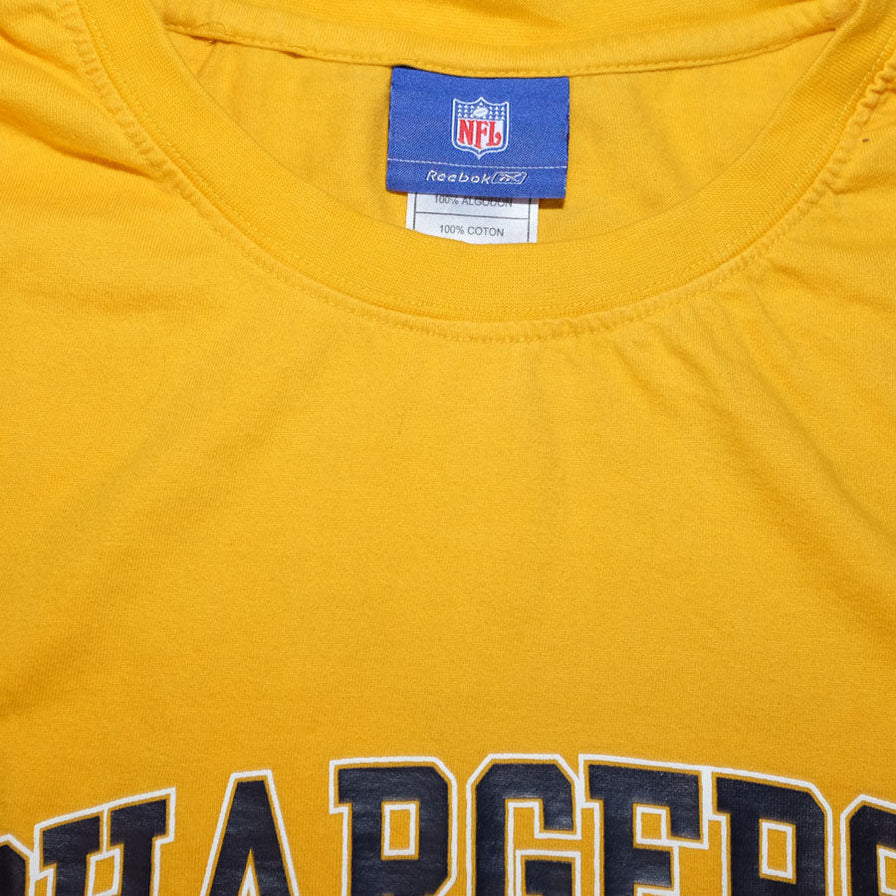 Reebok Chargers T-Shirt XXLarge - Double Double Vintage