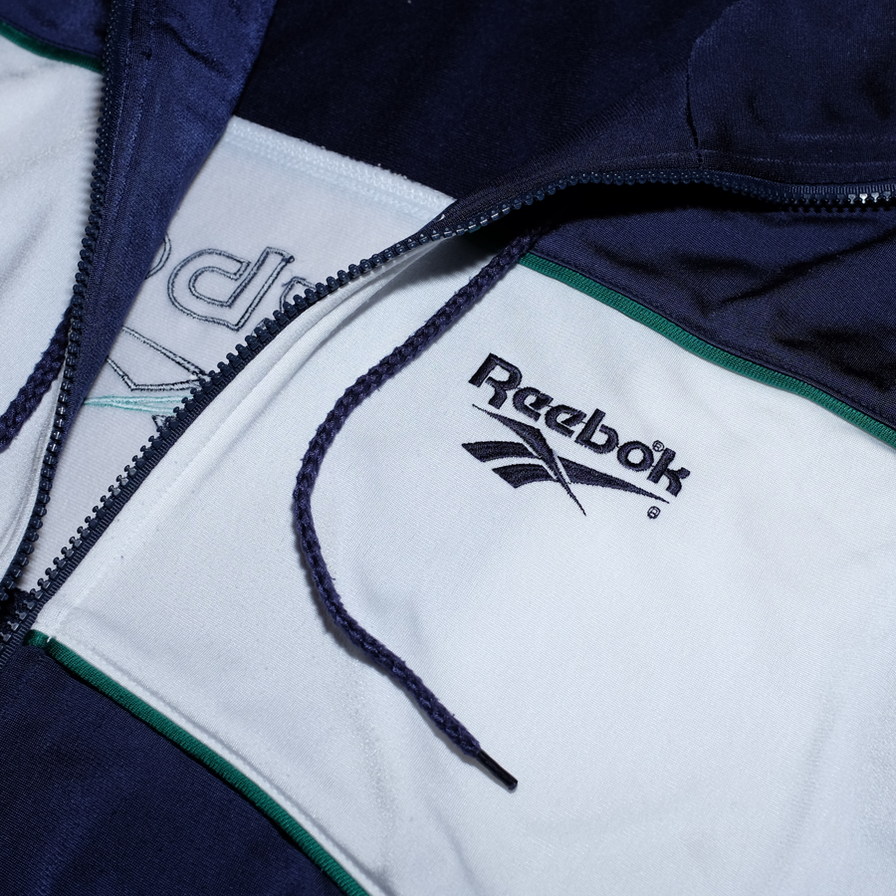 Vintage Reebok Track Jacket XLarge - Double Double Vintage