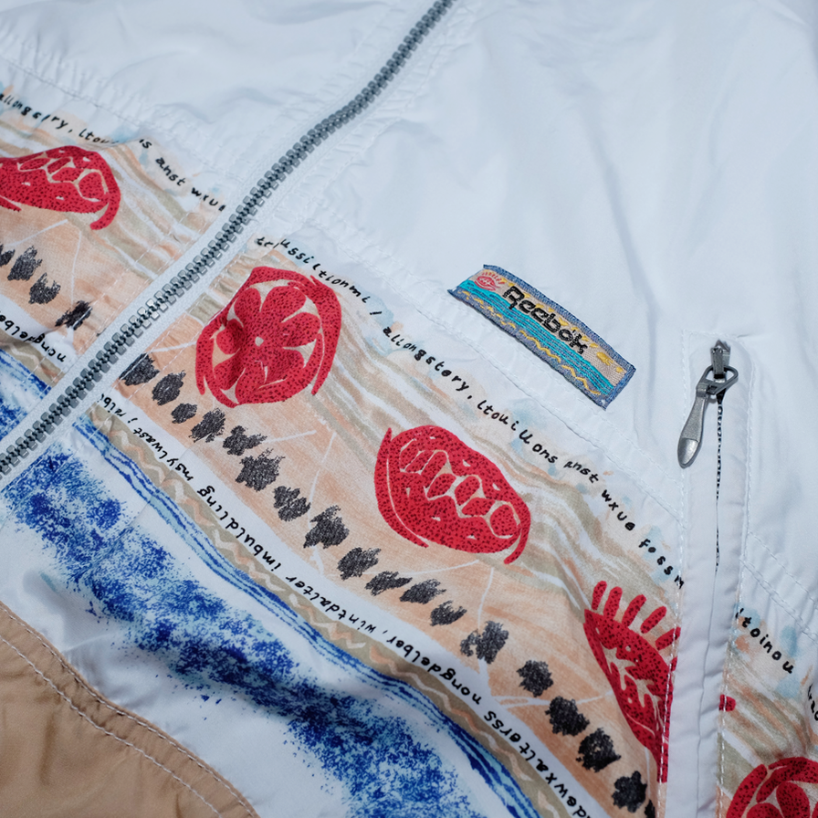 Vintage Reebok Womens Jacket Medium - Double Double Vintage