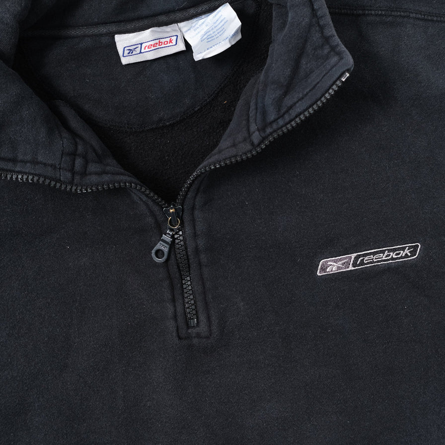 Vintage Reebok Q-Zip Sweater XLarge