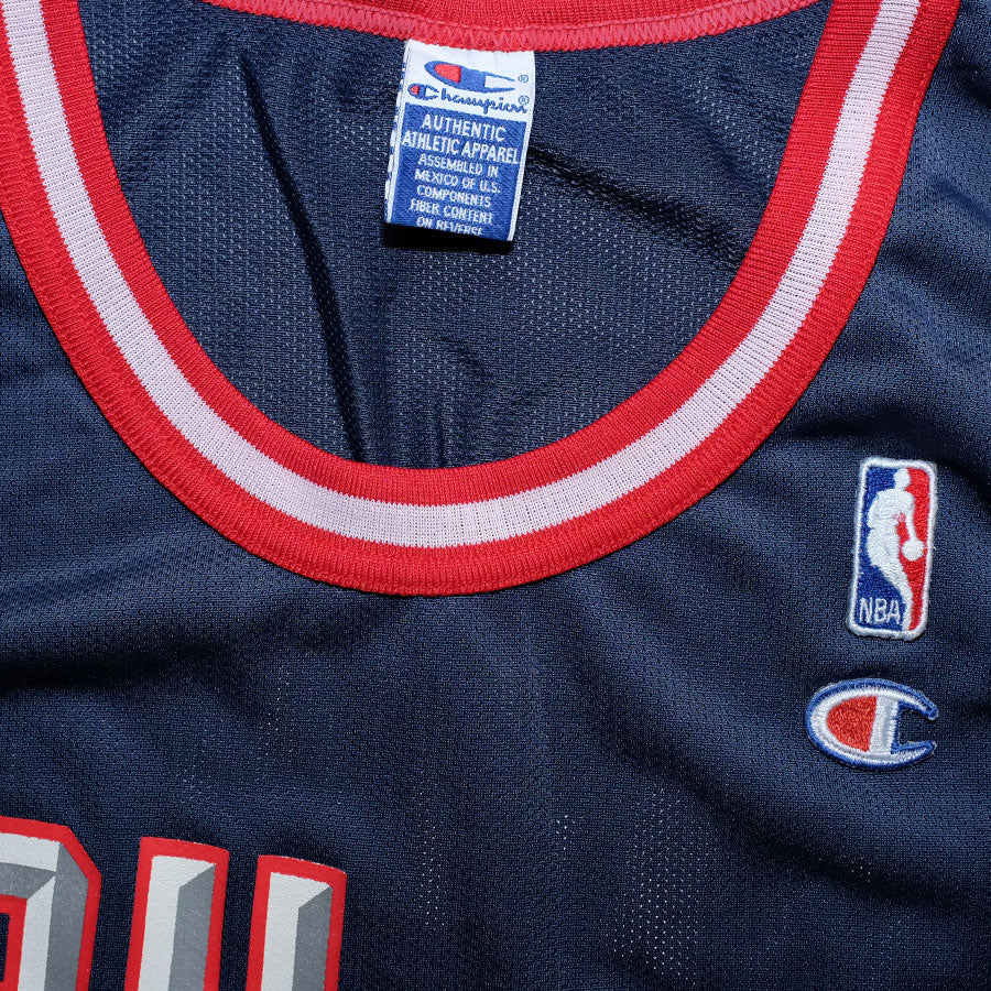 Vintage Hakeem Olajuwon Rockets Jersey XLarge kaufen – Double Double ...