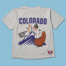 Vintage 1993 Colorado Rockies T-Shirt Large