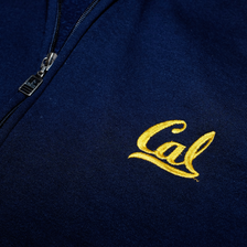 Russell Athletic Cal Berkeley Zip Hoodie Large - Double Double Vintage
