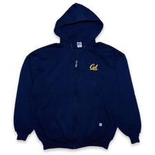 Russell Athletic Cal Berkeley Zip Hoodie Large - Double Double Vintage