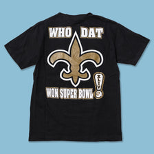 Vintage Super Bowl 2009 New Orleans Saints T-Shirt Medium