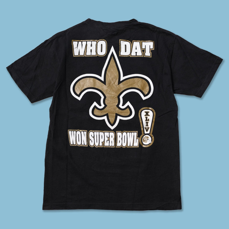 Vintage Super Bowl 2009 New Orleans Saints T-Shirt Medium