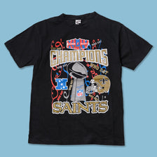 Vintage Super Bowl 2009 New Orleans Saints T-Shirt Medium