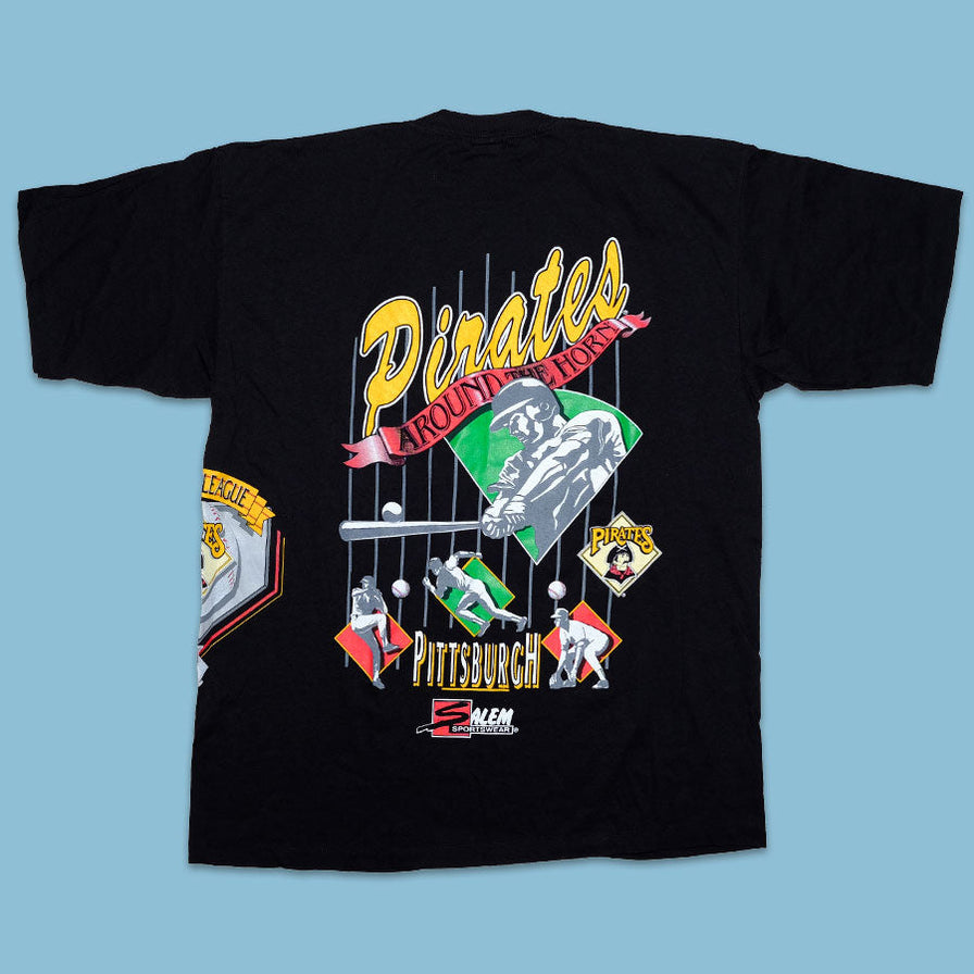 Vintage Salem Sportswear Pittsburgh Pirates T-Shirt XLarge - Double Double Vintage