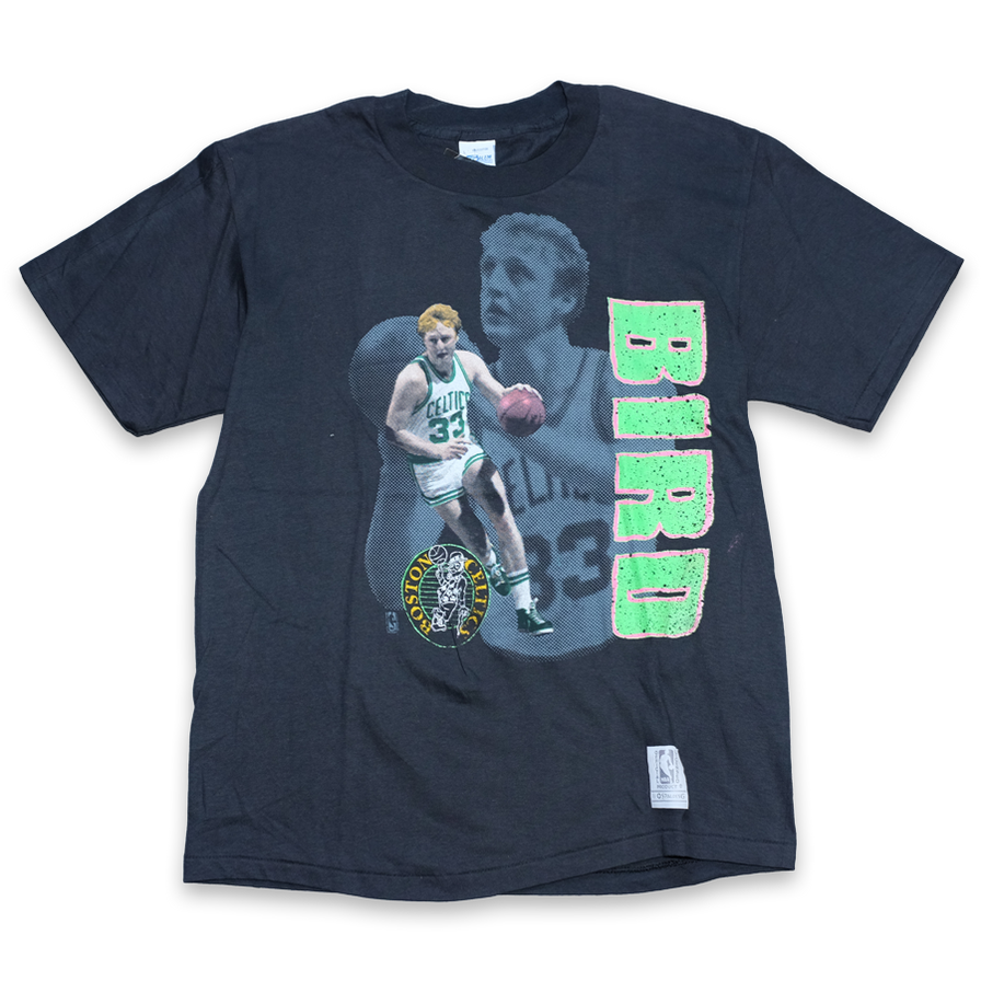 Vintage Larry Bird T-Shirt Large - Double Double Vintage