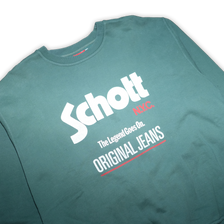 Vintage Schott NYC Crewneck Large / XLarge - Double Double Vintage
