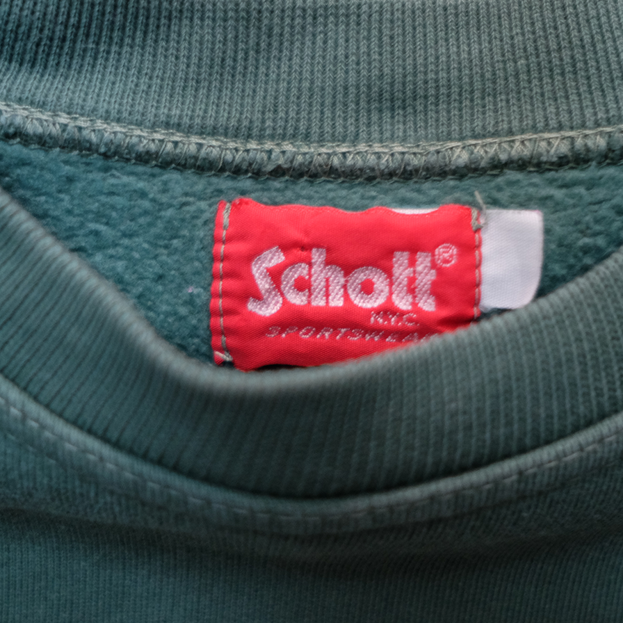 Vintage Schott NYC Crewneck Large / XLarge - Double Double Vintage