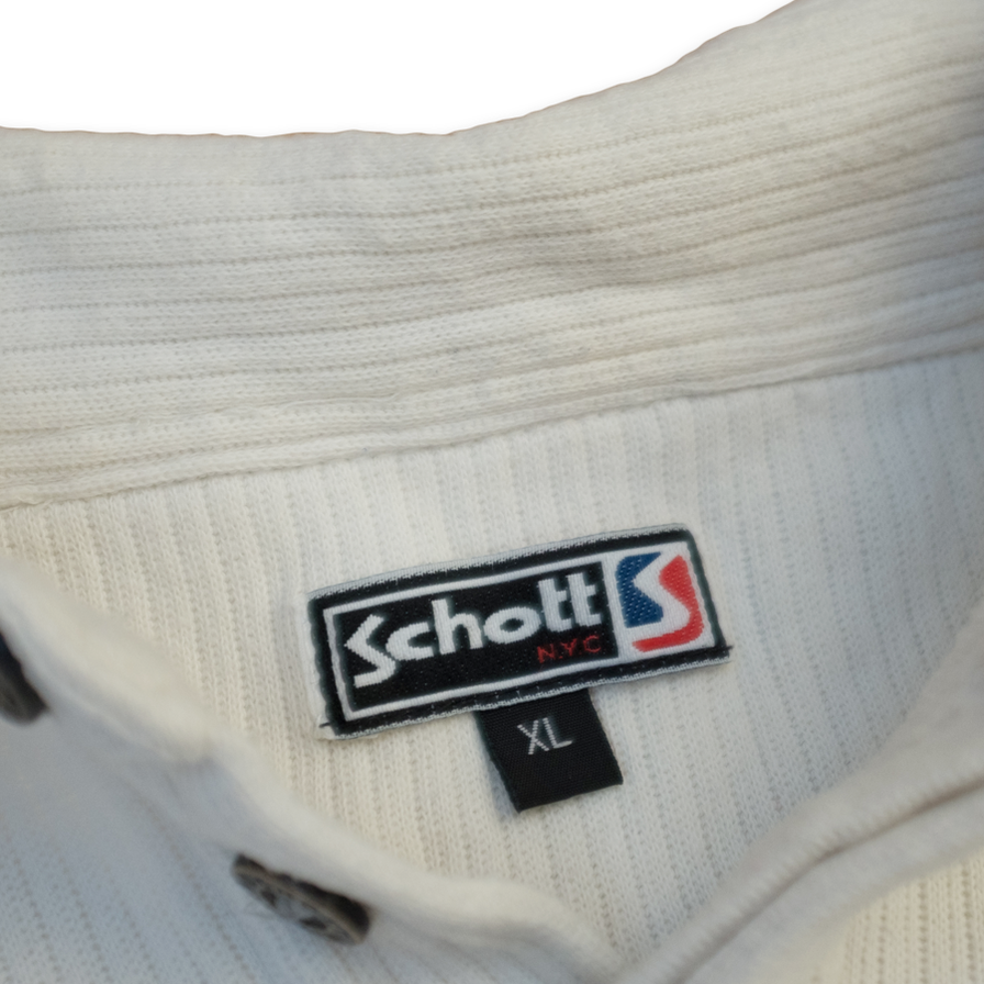 Schott NYC Polo Rip Top XLarge - Double Double Vintage