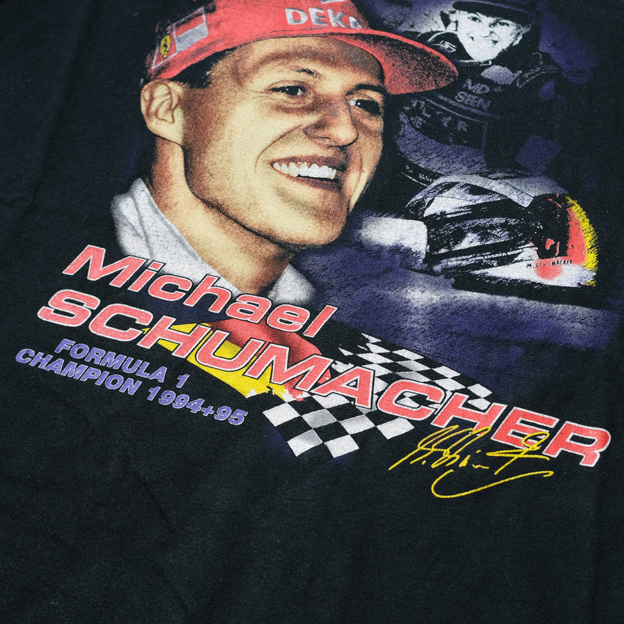 Vintage Michael Schumacher T-Shirt Large / XLarge