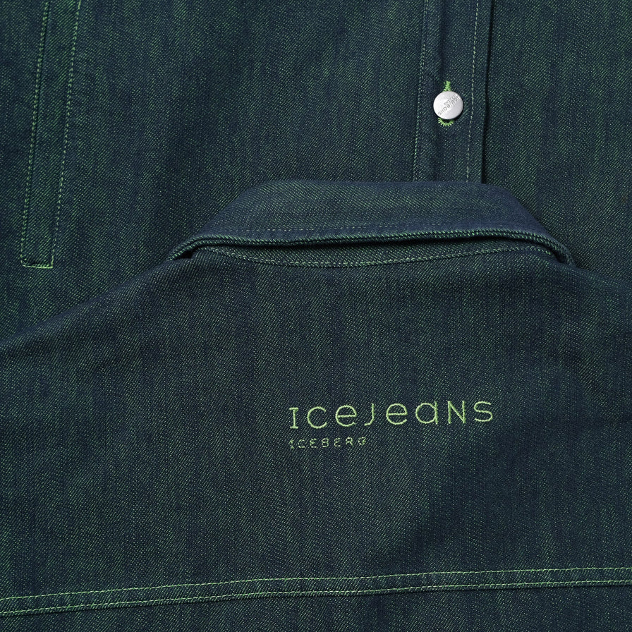 Vintage Iceberg Denim Suit XLarge