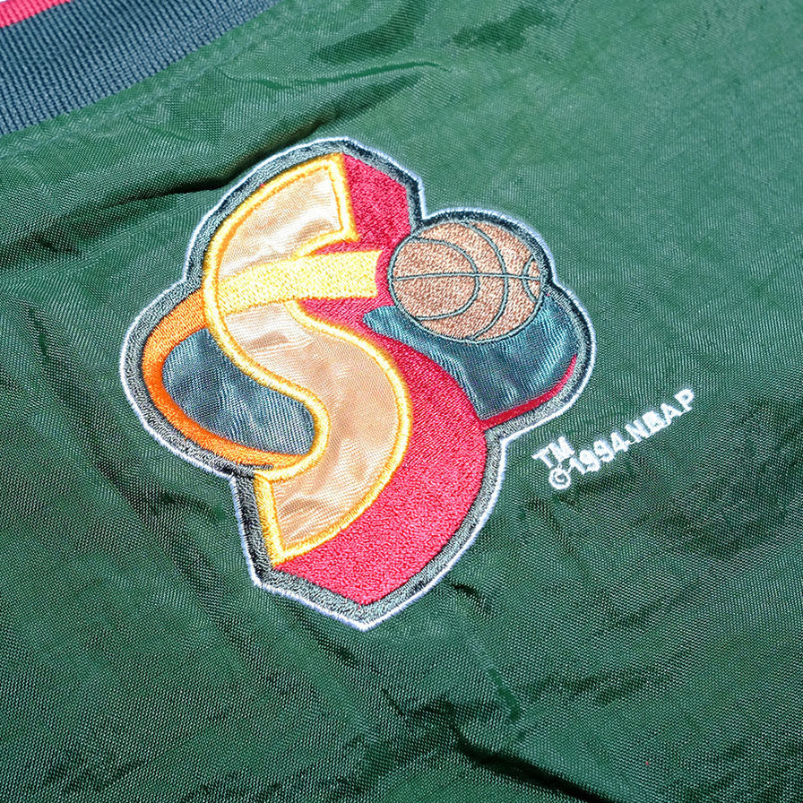 Vintage Pro Layer Seattle Supersonics Windbreaker XLarge - Double Double Vintage