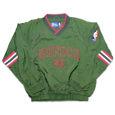 Vintage Pro Layer Seattle Supersonics Windbreaker XLarge - Double Double Vintage