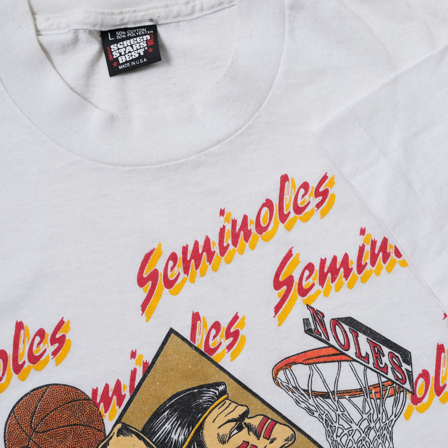 Vintage 80s Florida State Seminoles T-Shirt Medium / Large