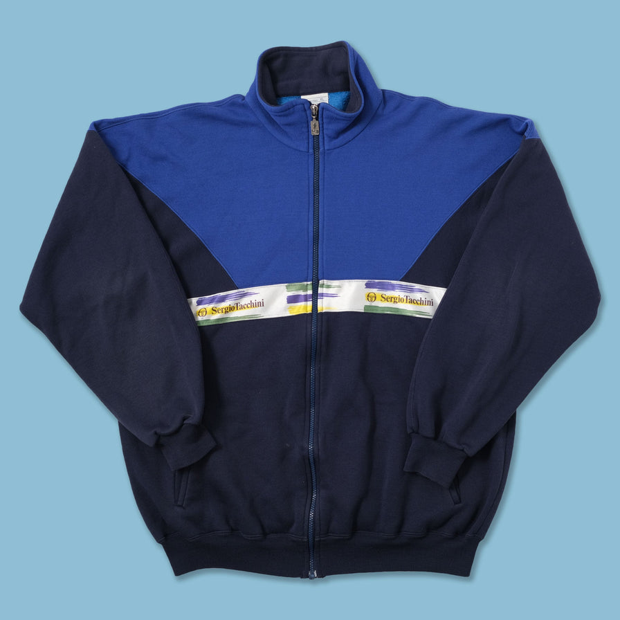 Vintage Sergio Tacchini Sweat Jacket Large / XLarge