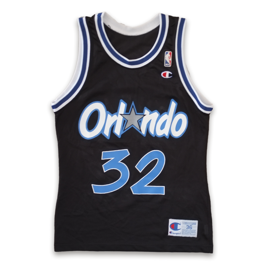 Champion Shaq Orlando Magic Jersey Small / Medium - Double Double Vintage