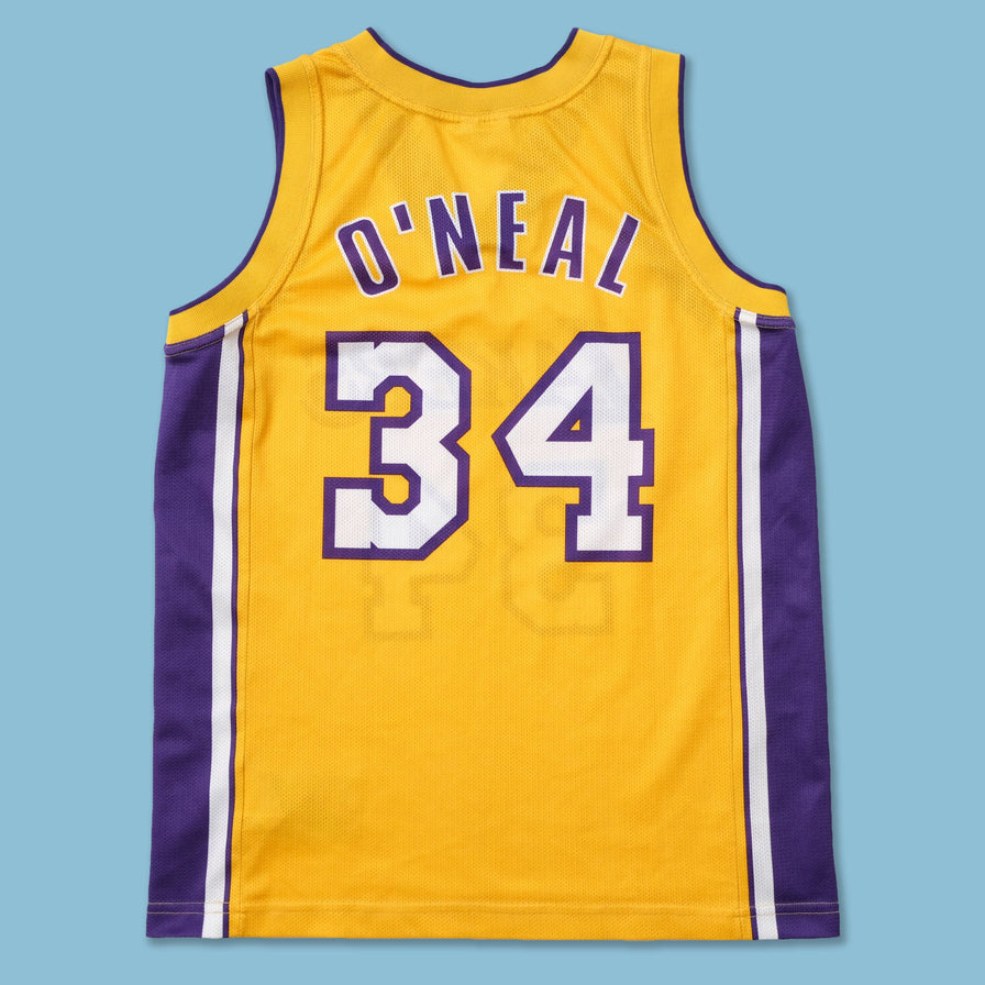 Vintage Champion Los Angeles Lakers Shaq Jersey Small