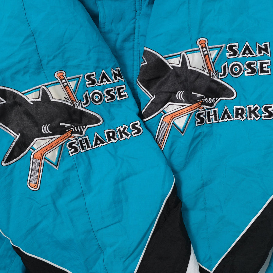Vintage Starter San Jose Sharks Jacket XLarge