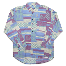 Vintage Pattern Shirt XLarge - Double Double Vintage