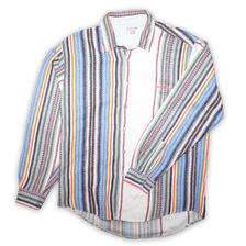 Vintage Flannel Stripe Shirt XLarge - Double Double Vintage